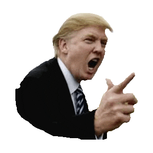donald trump STICKER by imoji