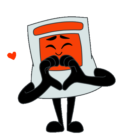 Heart Love Sticker by Kol-Pol