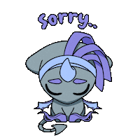 Sad Cartoon Sticker by kryptomon