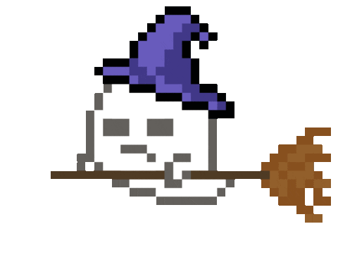 Halloween Ghost Sticker