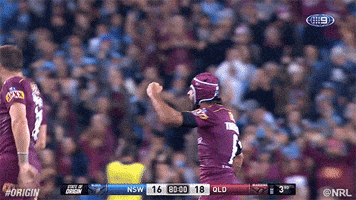 happy rugby league GIF by NRL