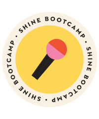 Public Speaking Women Sticker by Shine Bootcamp