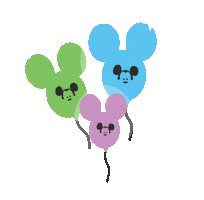 Happy Mickey Mouse Sticker