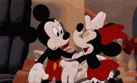 Mickey Mouse Kiss GIF