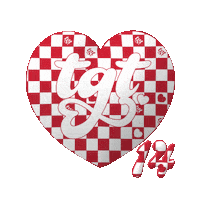 targetto heart logo fashion 3d Sticker