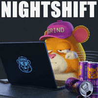 Working Late All Nighter GIF by Grind