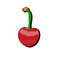 HelloNicoler art food hello red Sticker