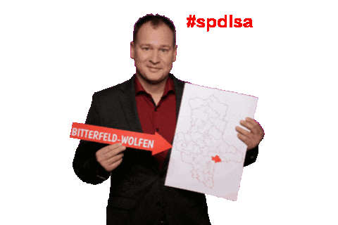 Area Sticker by SPD Sachsen-Anhalt