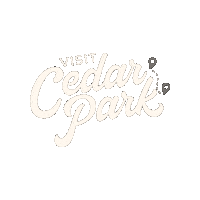 VisitCedarParkTexas texas austin heb waco Sticker