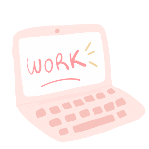 Work Trabajando Sticker