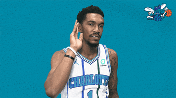 the weeknd smile GIF by Charlotte Hornets