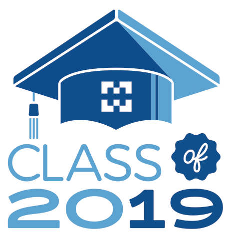 graduation blinking Sticker by Harper College