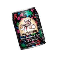 macadamia nut coffee Sticker by Mr Brown Brunei