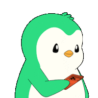 Pick Up Penguin Sticker by Abster