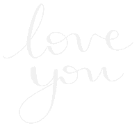 Adore I Love You Sticker by Liana Hughes Creative