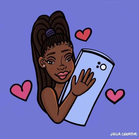Call Me Love GIF by JellaCreative