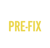 pre-fix cocktails Sticker by Porter's Gin