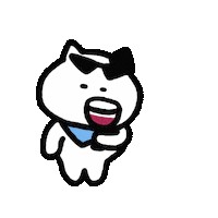 Cat Dog Sticker by soconsocon