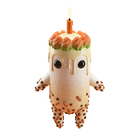 Happy Carrot Cake Sticker