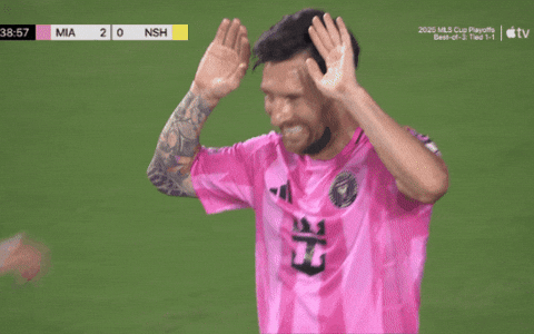 Lionel Messi Love GIF by Major League Soccer