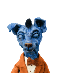 TallerdelChucho animation dog perro stopmotion Sticker
