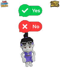 Vote Choose Sticker by Zhotcita