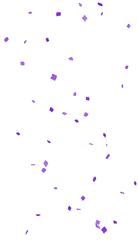 purple giphetti Sticker