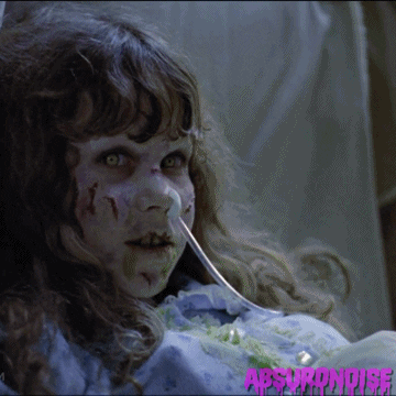the exorcist horror movies GIF by absurdnoise