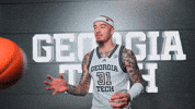 Georgia Tech Basketball GIF by Georgia Tech Yellow Jackets