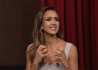 Jessica Alba Reaction GIF by The Tonight Show Starring Jimmy Fallon