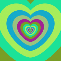 i love you hearts GIF by Feliks Tomasz Konczakowski