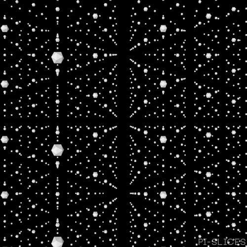 mesmerizing black and white GIF by Pi-Slices