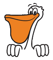 Pelican Smiling Sticker by pelicantravel