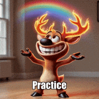 elkijahspark rainbow talking talk communication GIF