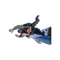 Skydiving Freefall Sticker by Airborne Petawawa