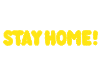 Home Stay Sticker by yeamoji