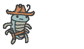 Wild West Walk Sticker