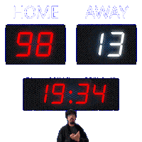 13 Away Sticker