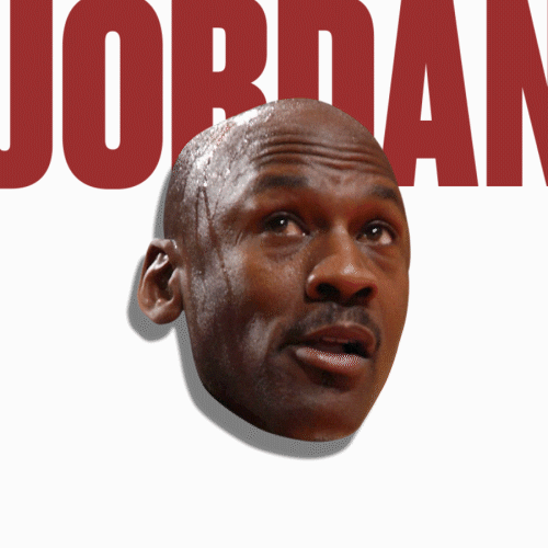 Michael Jordan Illustration GIF by Chicago Bulls