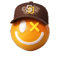 San Diego Baseball Sticker by SMILE spirits