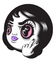 Girl Watching Sticker by Ahoy