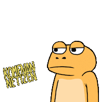 frog comment Sticker by Si_abi