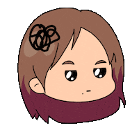 LauraElen art angry sticker baby Sticker