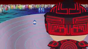 crowd gathering GIF by South Park 