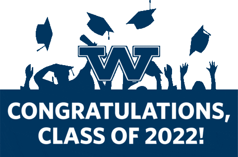 Class Of 2022 Congrats Grad Sticker by Westminster College