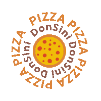 DonSini pizza delivery pizzaria rodizio Sticker