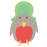 Christmas Bird Sticker by White Stuff