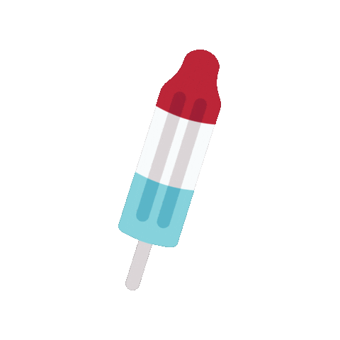 4Th Of July Popsicle Sticker by Kyte Baby