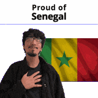 Senegal Sticker