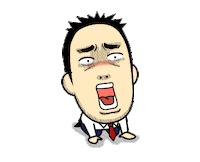 ガーン Sticker by TakakoChan